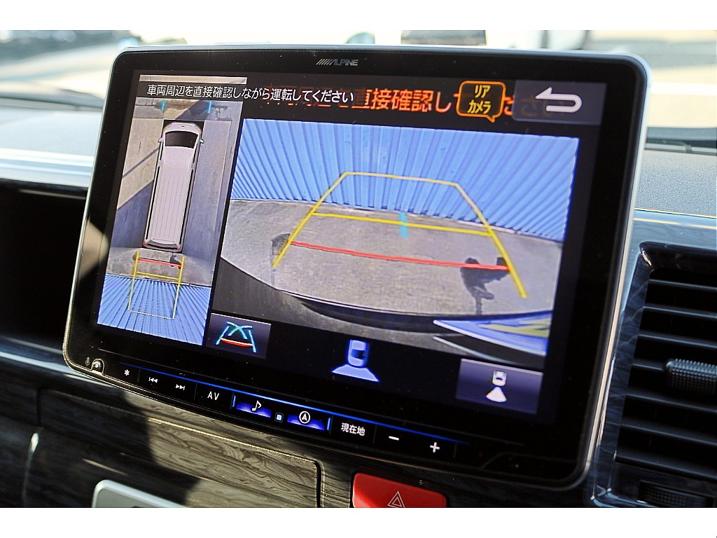 アルパインBIG-X　アルパイン12.8インチフリップダウンモニター　アルパイン　Aピラーツイーター　ビルトインETC　リア天井スピーカー♪