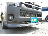 フロントスポイラーもマットブラックに♪