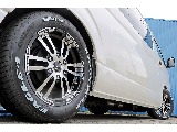 FLEXブラックエディション　FLEXフロントスポイラー　FLEXオーバーフェンダー　FLEX Delf02ホイール　グッドイヤーナスカータイヤ　FLEXラムダLEDテール