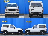 こちらの車両の全長424センチ、全幅179センチ、高さ１９６センチになります。こちらの車両はランクルの中でもコンパクトなBODYなのでランクルが初めての方でも快適にお乗り頂けます。