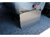 FLEX艶消マホガニー黒木目インテリア３点セット　FLEXブラック×ストライプシートカバー　FLEXゼロワゴンベッド　FLEXサイドフットパネル♪