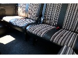FLEX艶消マホガニー黒木目インテリア３点セット　FLEXブラック×ストライプシートカバー　FLEXゼロワゴンベッド　FLEXサイドフットパネル♪