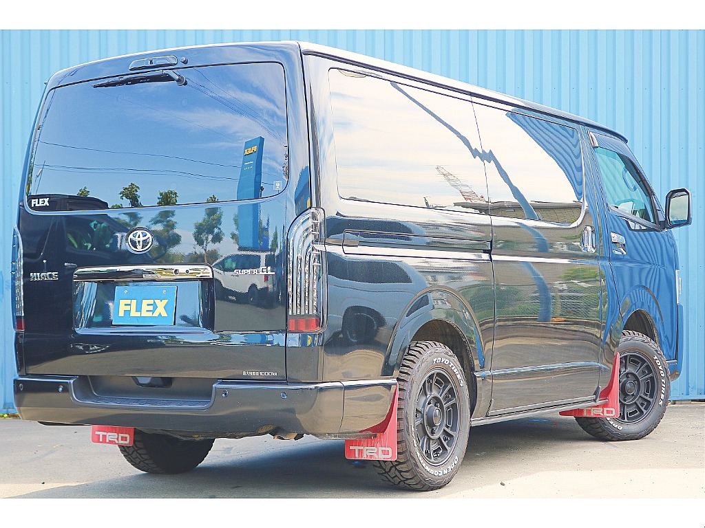 BJメキシカンFLEXオリカラ　TOYOオープンカントリー　FLEXショックアブソーバー　FLEX強化トーションバー　FLEX煌LEDテールランプ　TRDバンパープロテクター　TRDマッドフラップ♪