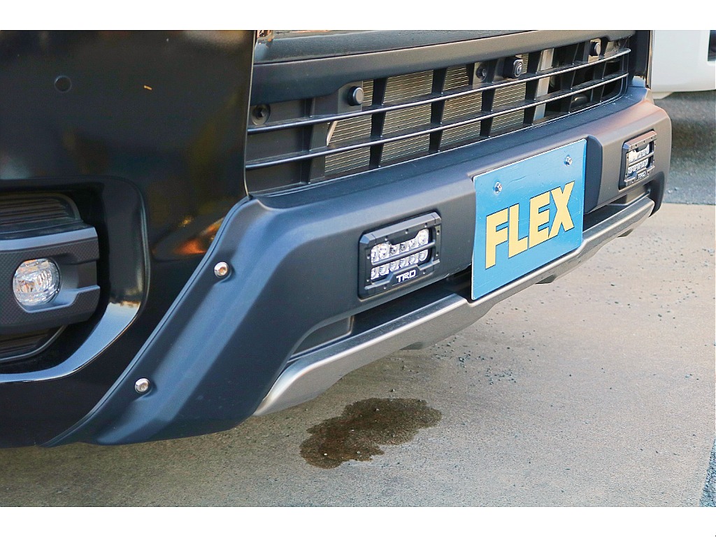 BJメキシカンFLEXオリカラ　TOYOオープンカントリー　FLEXショックアブソーバー　FLEX強化トーションバー　FLEX煌LEDテールランプ　TRDバンパープロテクター　TRDマッドフラップ♪