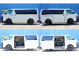 両側スライドドア　小窓付きで走行中の換気もお手の物！