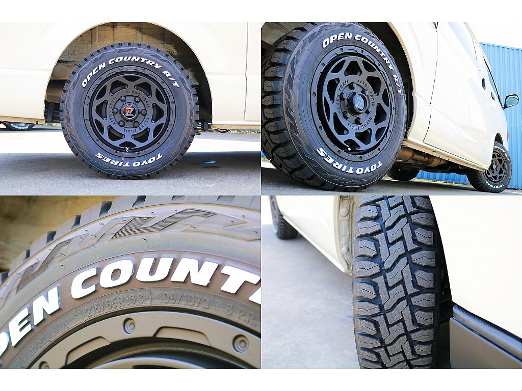 FLEXオリジナル　ネクサストレイルホイール☆ ゴツゴツタイヤでスタイリングバッチシ