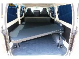 高さ調整可能！４分割ベッドキットで車中泊も楽しめます♪