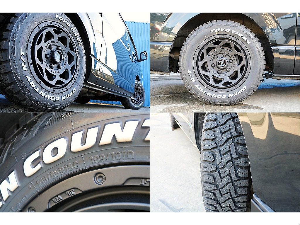 FLEXネクサストレイルNT1にTOYOオープンカントリーRTを装備