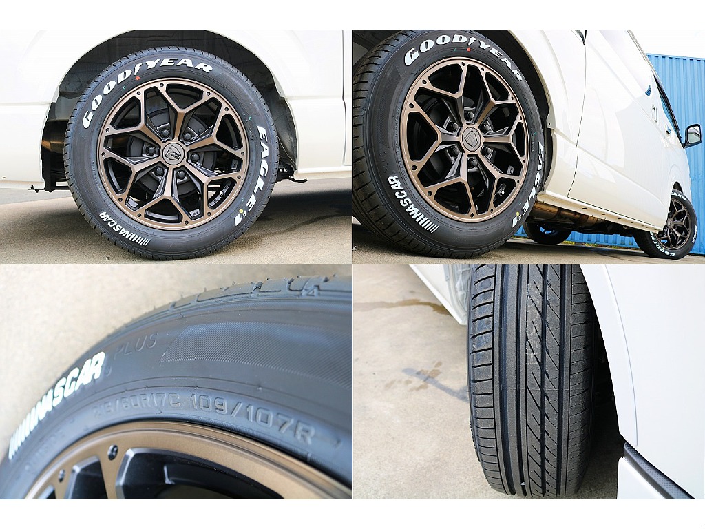 バルベロスタイリングヘックスホイールにグッドイヤーナスカータイヤを装備♪