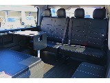 Ver.1内装　リビング仕様で車中泊はもちろん、家族での大移動も楽しく♪