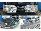 ＤＡＲＫＰＲＩＭＥＩＩ専用装備のクリアスモークＬＥＤヘッドランプ♪メッキ部分はボディ同色にペイント♪