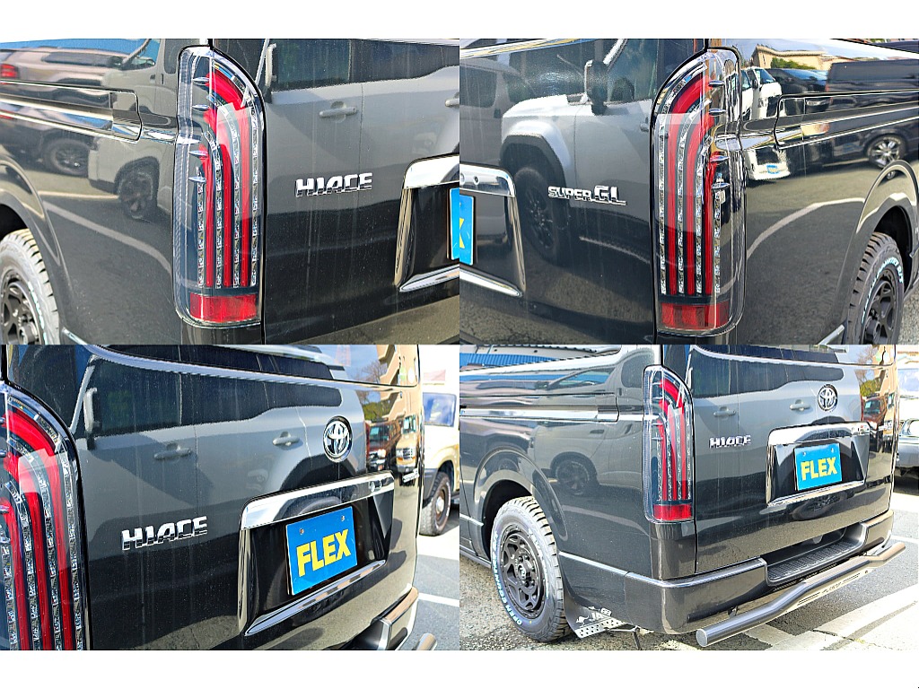 FLEX煌テールRED　スモークレンズだからパールホワイトのボディとも相性抜群！