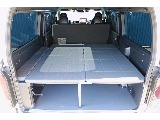 MRT(マルチロールトランスポーター)Type2に専用のベッドキットを装備♪二段階に収納可能で積載も車中泊時も便利!