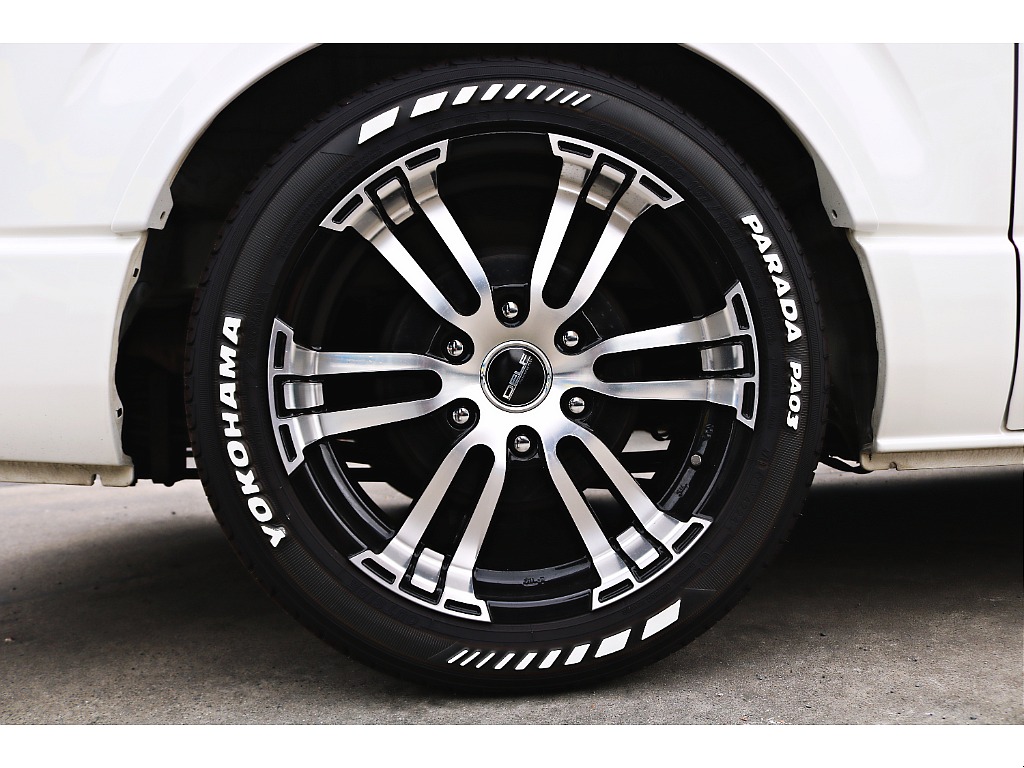 FLEXオリジナルDELF02ホイール＆グッドイヤーナスカータイヤ♪オンロードカスタムに相性抜群〇