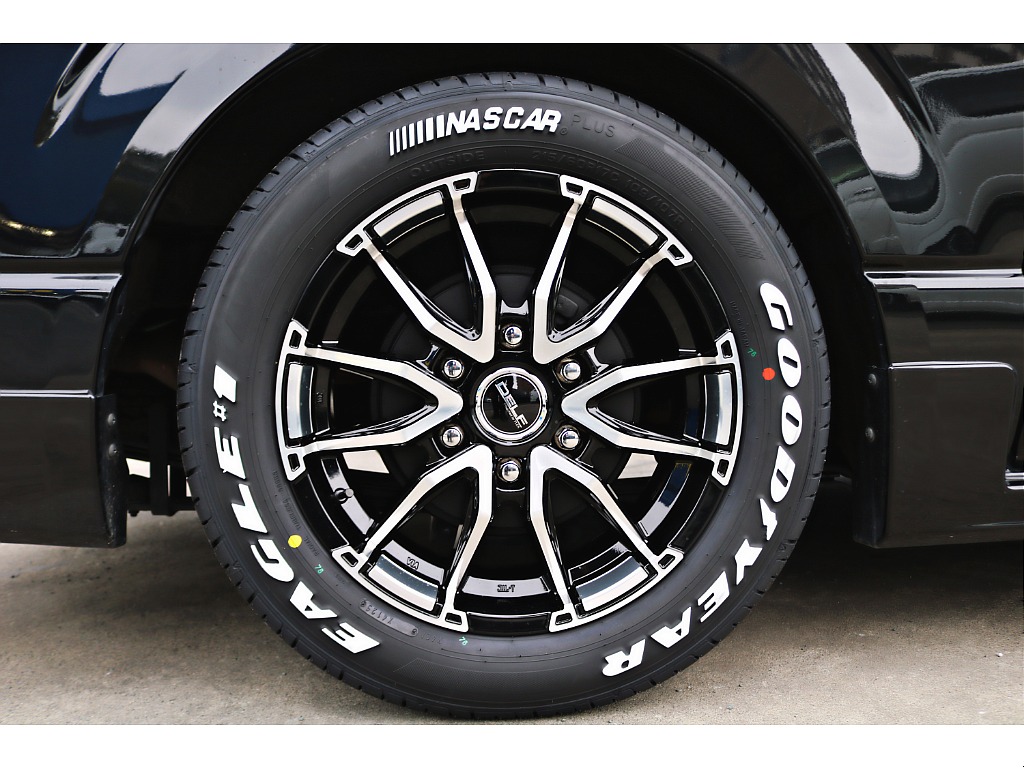 FLEXオリジナルDELF06ホイール＆グッドイヤーナスカータイヤ♪新作ホイールでスタイリング抜群〇