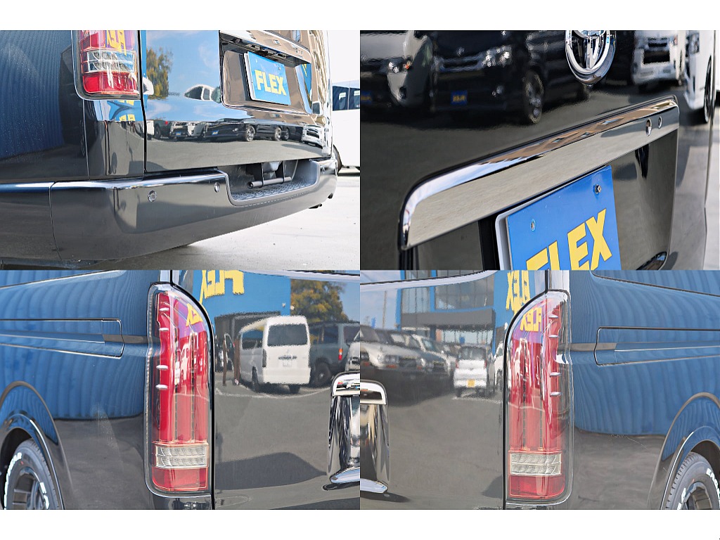 ＦＬＥＸアルティメットＬＥＤテール　スモークレンズだからブラックマイカのボディとも相性抜群！