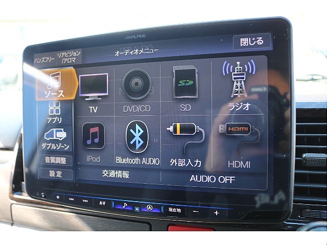 アルパインBIGXナビ　11インチ付♪ フルメディアタイプでCD/DVDも再生可能♪