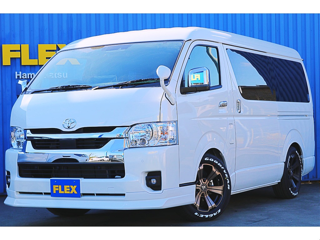 トヨタ&nbsp;ハイエース&nbsp;ワゴン2.7GLロング ミドルルーフ&nbsp;内装架装【Relaxing】&nbsp;静岡県