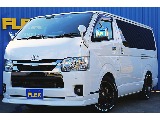 トヨタ&nbsp;ハイエースバン&nbsp;5D2.0スーパーGLダークプライムⅡロング&nbsp;FLEX内外装カスタム&nbsp;静岡県