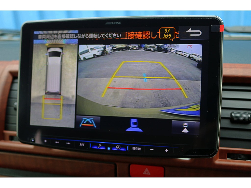 アルパイン　BIG-X11インチ♪　パノラミックビューモニター連携済　傾斜計使用可能
