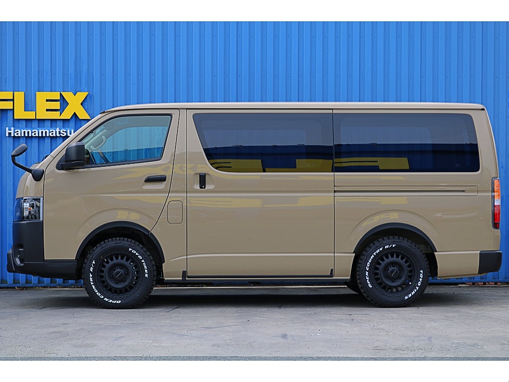 R7年式ハイエースバンアースカラーPKGディーゼル4WD　FLEXオリジナルカスタム♪