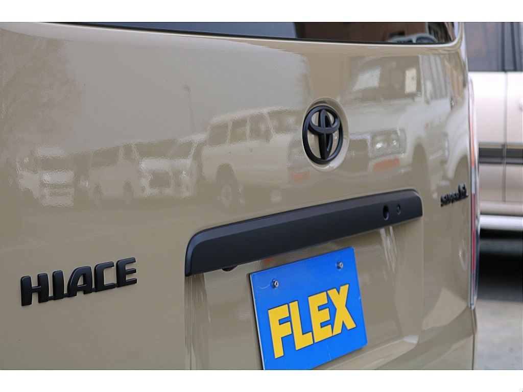 R7年式ハイエースバンアースカラーPKGディーゼル4WD　FLEXオリジナルカスタム♪