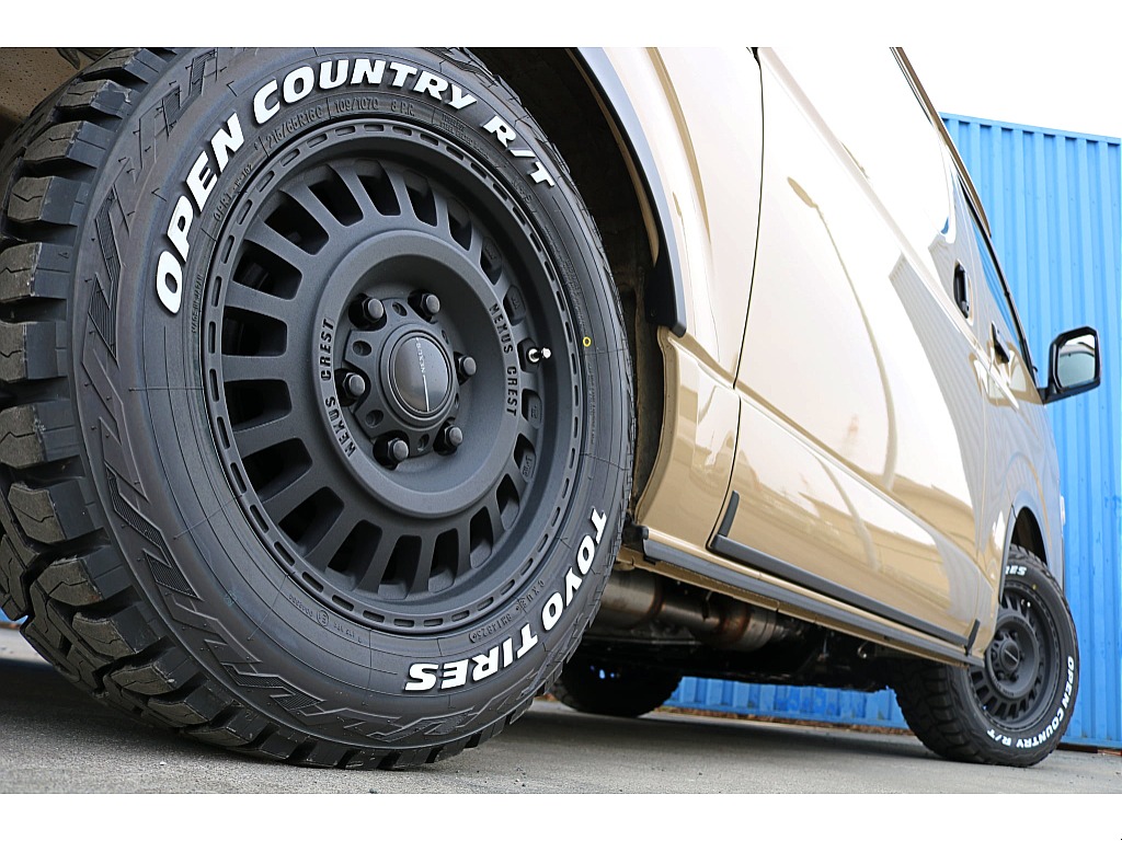 R7年式ハイエースバンアースカラーPKGディーゼル4WD　FLEXオリジナルカスタム♪