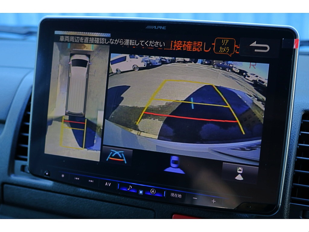アルパイン　BIG-X11インチ♪　パノラミックビューモニター連携済　傾斜計使用可能
