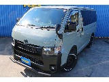 R7年式　ハイエースバン　ディーゼル4WD　アーバンカーキ＆JAOSカスタム♪
