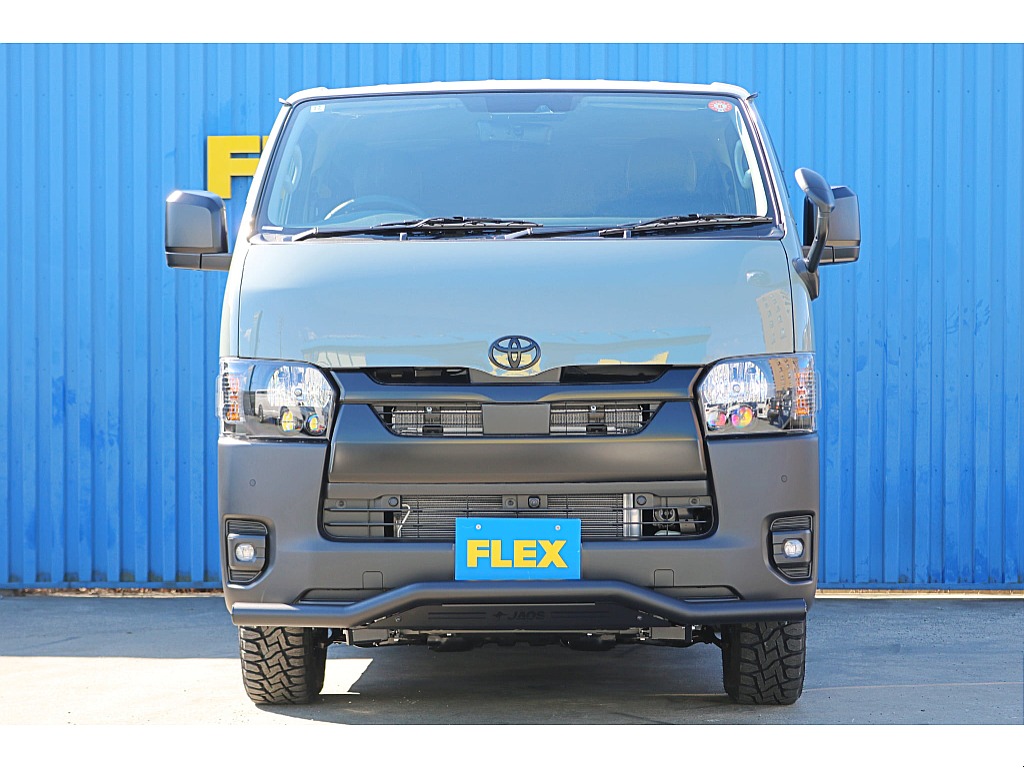 R7年式　ハイエースバン　ディーゼル4WD　アーバンカーキ＆JAOSカスタム♪