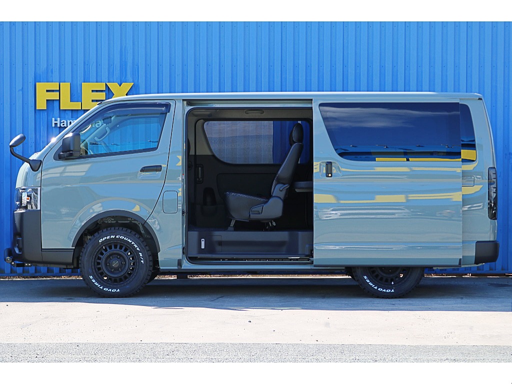 R7年式　ハイエースバン　ディーゼル4WD　アーバンカーキ＆JAOSカスタム♪