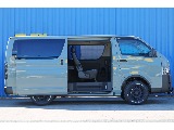 R7年式　ハイエースバン　ディーゼル4WD　アーバンカーキ＆JAOSカスタム♪