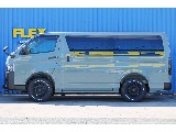 R7年式　ハイエースバン　ディーゼル4WD　アーバンカーキ＆JAOSカスタム♪