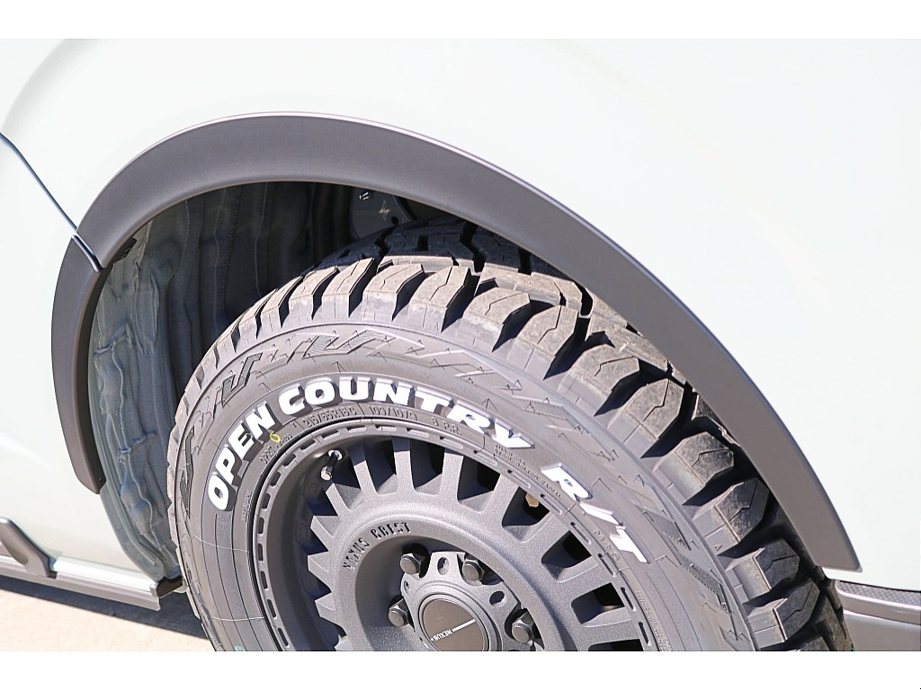 FLEXオーバーフェンダー♪マットブラック仕上げ！