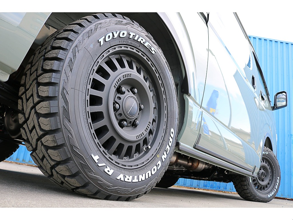 FLEXネクサスクレストNC1ホイール　×　TOYOオープンカントリーRTタイヤ♪