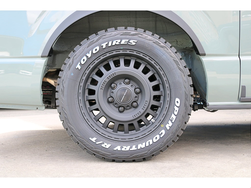 FLEXネクサスクレストNC1ホイール　×　TOYOオープンカントリーRTタイヤ♪