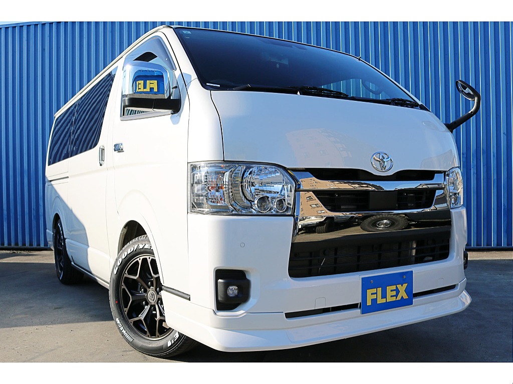 R６年式　ハイエースバン　ダークプライムⅡ　ディーゼル4WD　シンプルカスタム