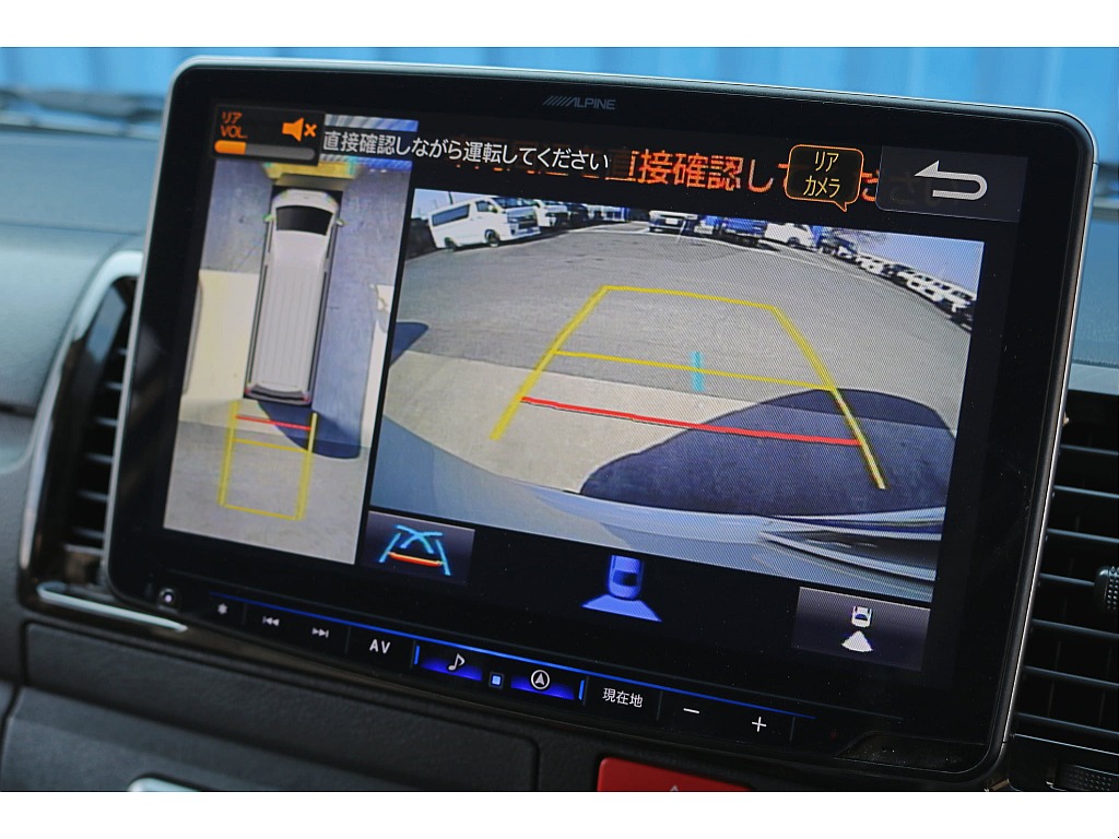 アルパインＢＩＧ－ＤＡ１１インチ　パノラミックビューモニター投影　ビルトインＥＴＣ完備♪