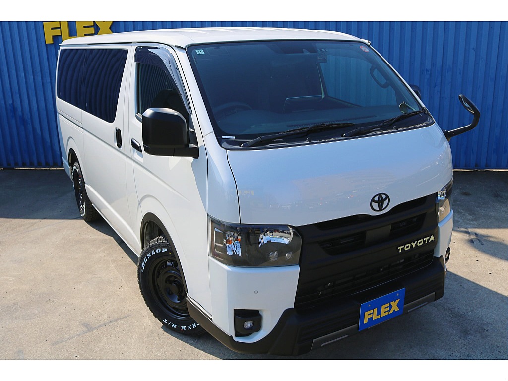 R5年式　ハイエースバン　ダークプライムⅡ　オフロードカスタム♪