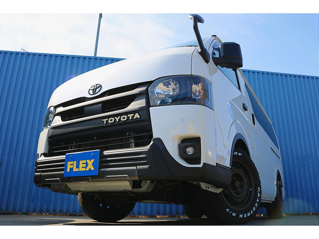 R5年式　ハイエースバン　ダークプライムⅡ　オフロードカスタム♪