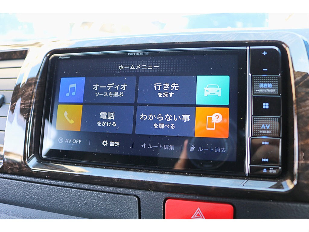 カロッツェリア7インチナビ♪パノラミックビューモニター投影　ビルトインＥＴＣ完備♪