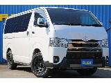 R5年式ハイエースバン　ディーゼル4WD　ダークプライムⅡ　FLEXオフロードカスタム＆フローリング施工♪