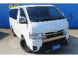 R5年式ハイエースバン　ディーゼル4WD　ダークプライムⅡ　FLEXオフロードカスタム＆フローリング施工♪