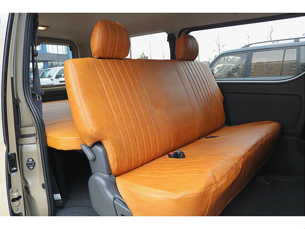 FLEXオリジナルシートカバークラシックレザーキャメル♪