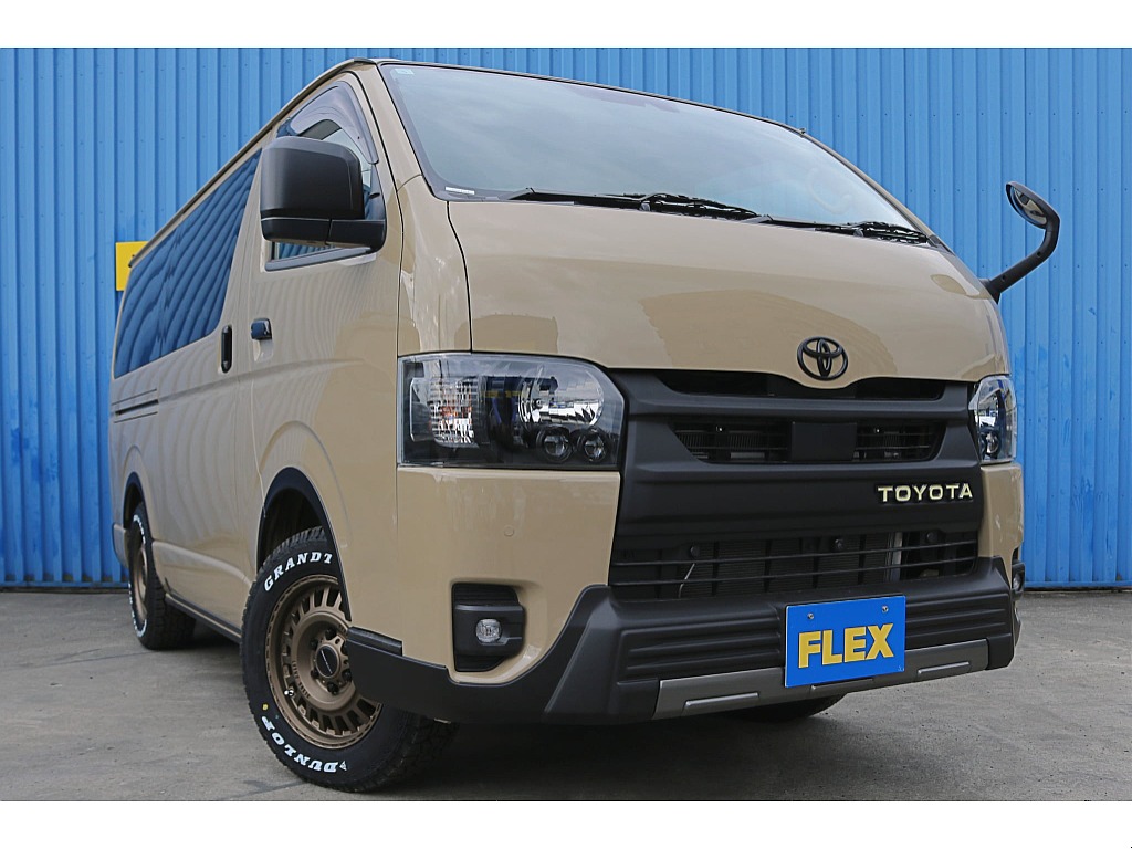 R6年式　ハイエースバン　S-GL　アースカラーパッケージ　オールベージュカスタム♪