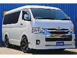 令和3年式　ハイエースワゴン　ローダウンカスタム＆大型ナビ搭載♪