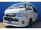 令和3年式　ハイエースワゴン　ローダウンカスタム＆大型ナビ搭載♪