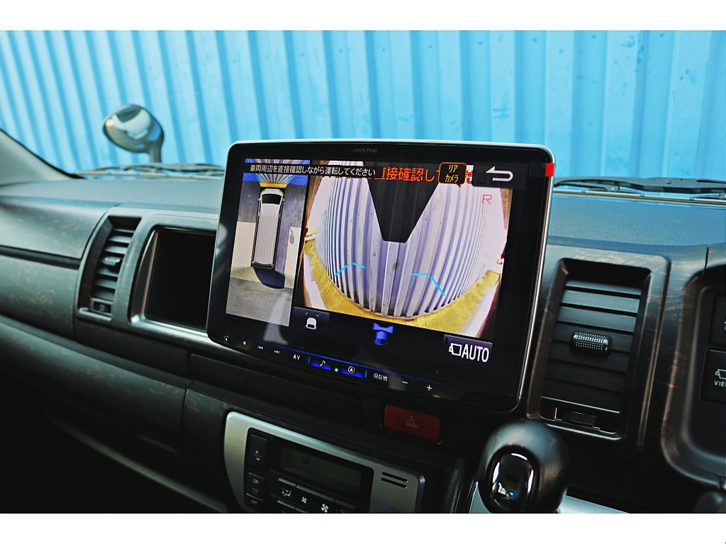 アルパインＢＩＧ－X１１インチナビ♪　パノラミックビューモニター投影　傾斜器使用可能♪　ビルトインＥＴＣ完備♪