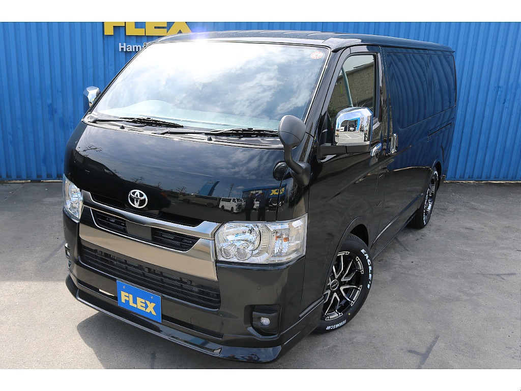 R7年式　ハイエースバン　ダークプライムS　ディーゼル2WD　FLEXオリジナルカスタム♪