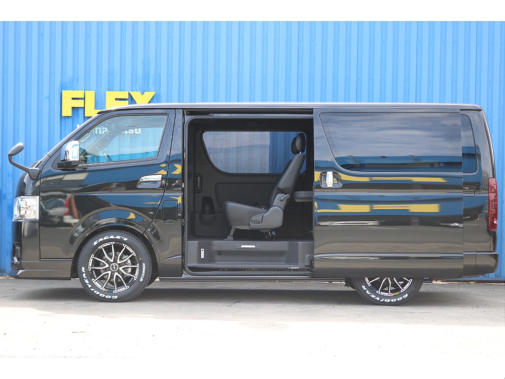 R7年式　ハイエースバン　ダークプライムS　ディーゼル2WD　FLEXオリジナルカスタム♪